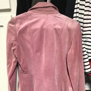 Pink Suede Jacket- Danier Leather